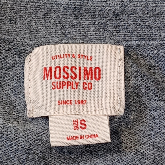 Mossimo Supply Co. Women Cardigan Sweaters Solid Gray Button Up Small - Picture 10 of 11